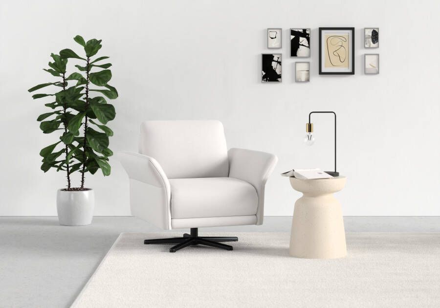 Sit&more Draaibare fauteuil YOLO met kruispoot