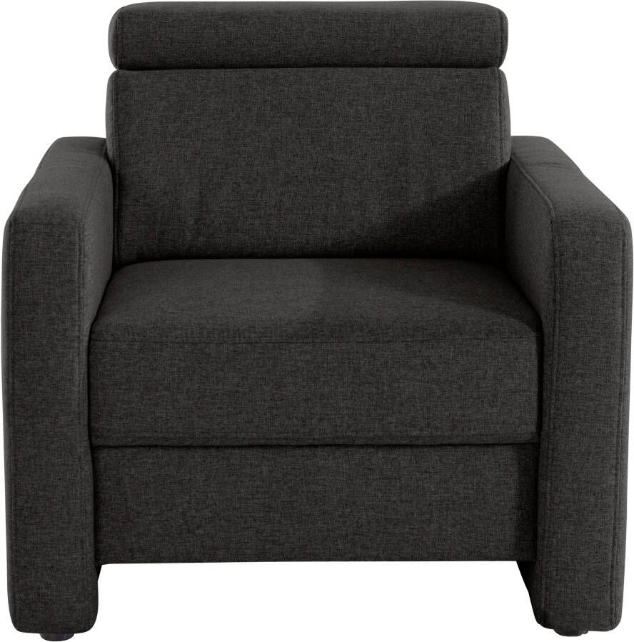 Sit&more Fauteuil Bologna met binnenvering met verstelbare hoofdsteun - Foto 13