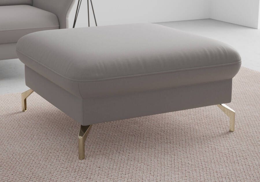 Sit&more Hocker Fashion met binnenvering met gesatineerde nikkel poten - Foto 8