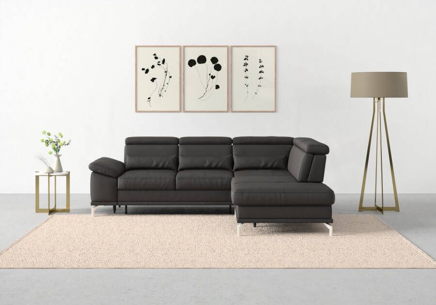 Sit&more Hoekbank Cabrio L-vorm met zitdiepteverstelling arm- en hoofdsteunverstelling - Foto 14