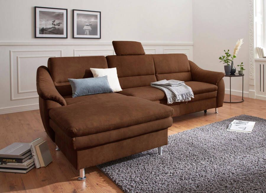 Sit&more Hoekbank Cardoso L-vorm met binnenvering naar keuze met slaapfunctie - Foto 7