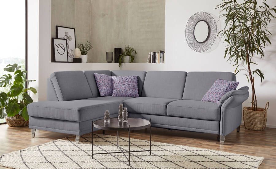 Sit&more Hoekbank Clio L-vorm naar keuze met slaapfunctie en bedkist met binnenvering