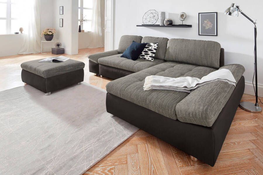Sit&more Hoekbank Fabona naar keuze met slaapfunctie bedkist beweegbare armleuning - Foto 6