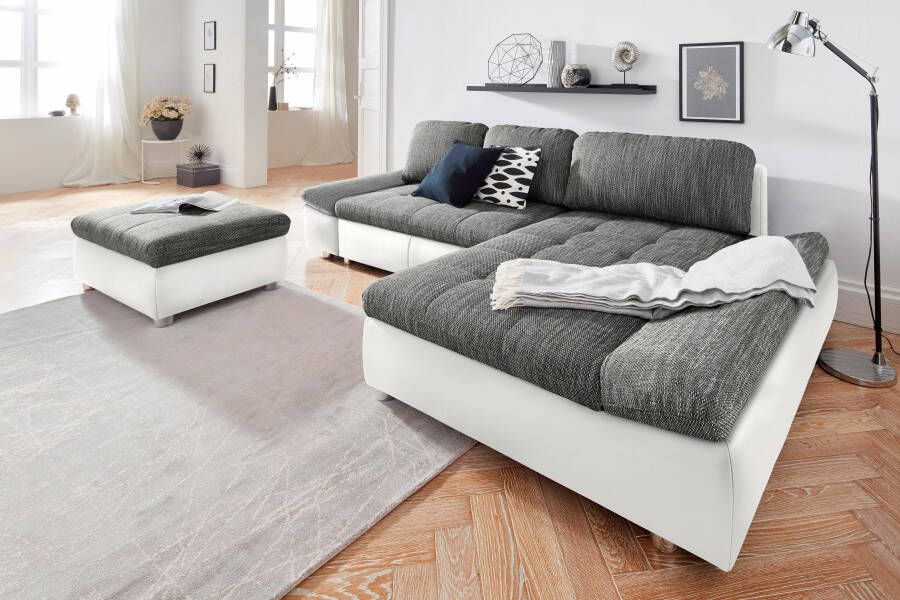 Sit&more Hoekbank Fabona naar keuze met slaapfunctie bedkist beweegbare armleuning - Foto 6