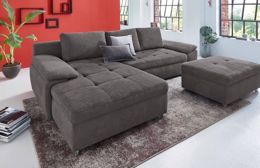 Sit&more Hoekbank Labene L-vorm naar keuze met slaapfunctie en bedkist ook als xxl-variant - Foto 13