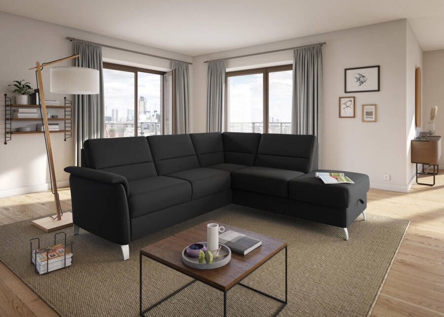 Sit&more Hoekbank Palmera L-vorm Binnenvering naar keuze met slaapfunctie en met zonder bergruimte - Foto 10