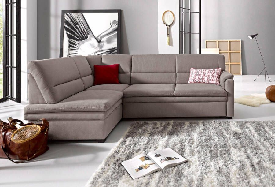 Sit&more Hoekbank Pisa L-vorm met binnenvering naar keuze met slaapfunctie - Foto 7