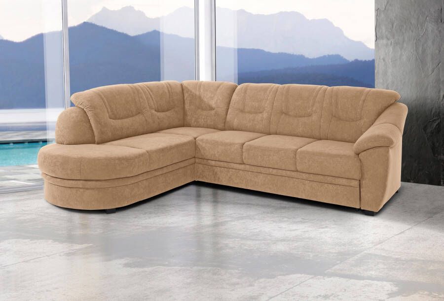 Sit&more Hoekbank Savoni L-vorm optioneel met slaapfunctie