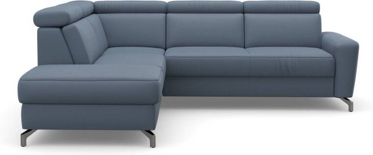 Sit&more Hoekbank Scarlett L-vorm met verstelbare hoofdsteun naar keuze met slaapfunctie bedkist - Foto 10