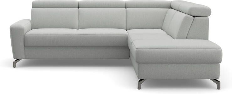 Sit&more Hoekbank Scarlett L-vorm met verstelbare hoofdsteun naar keuze met slaapfunctie bedkist - Foto 14
