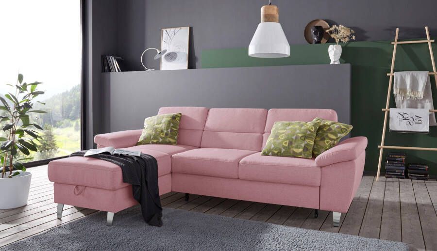 Sit&more Hoekbank Sorano L-vorm naar keuze met slaapfunctie en bedkist - Foto 4