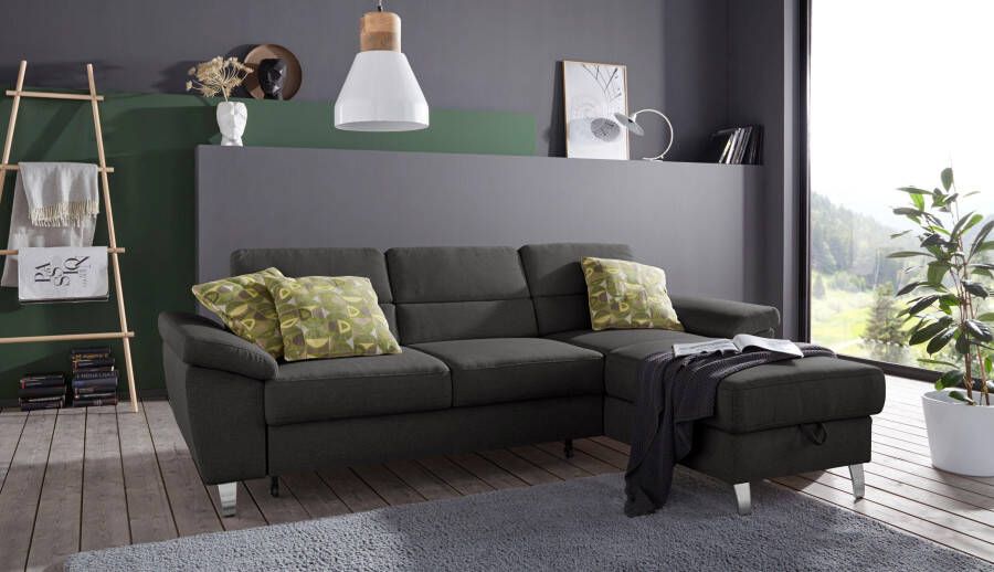 Sit&more Hoekbank Sorano L-vorm naar keuze met slaapfunctie en bedkist - Foto 6