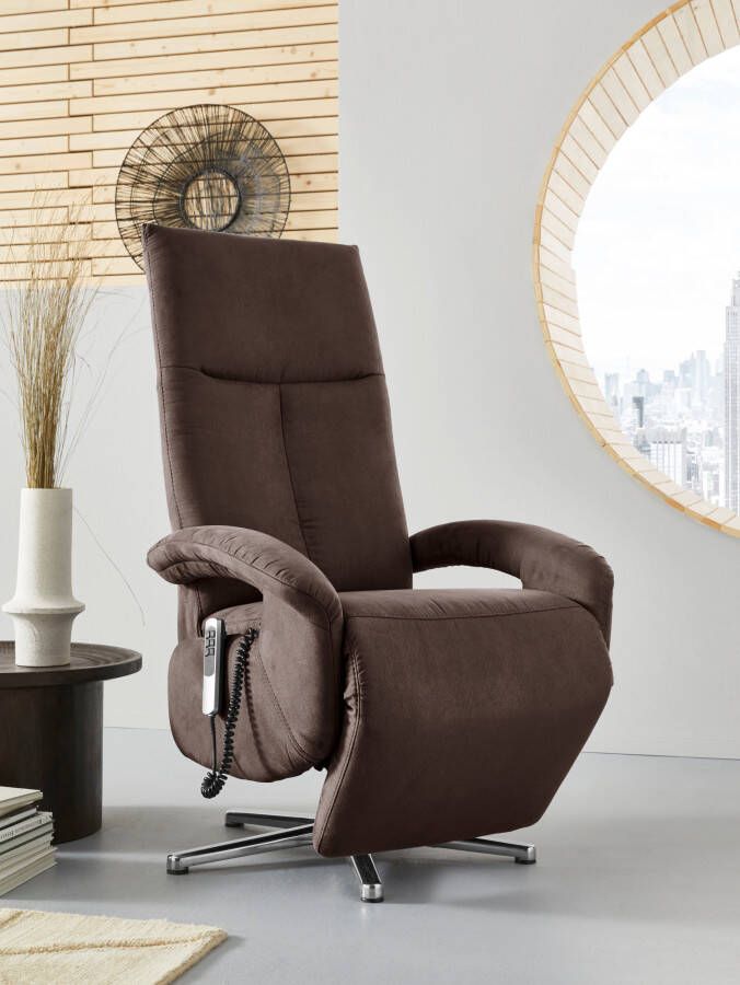 Sit&more Relaxfauteuil Tycoon met verstelbare hoofdsteun en 360° draaifunctie keuze tussen handmatige of elektrische functie ook met accu (draadloos) - Foto 12