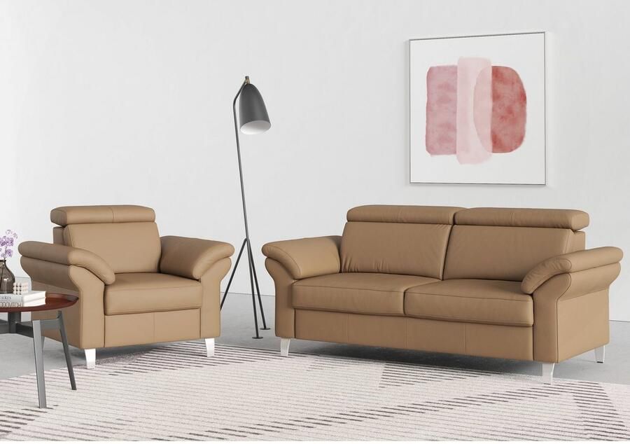 Sit&more 2 5-zitsbank Arngast met binnenvering en verstelbare hoofdsteun - Foto 3