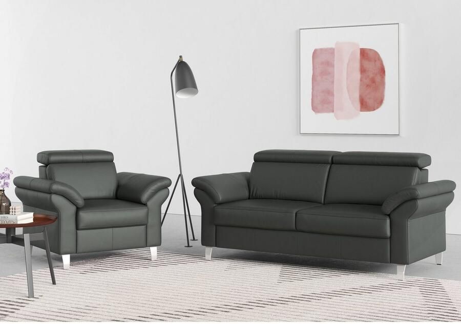 Sit&more 2 5-zitsbank Arngast met binnenvering en verstelbare hoofdsteun - Foto 3