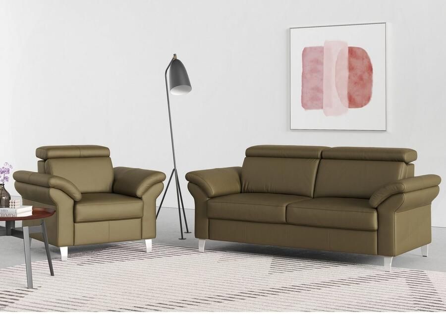 Sit&more 2 5-zitsbank Arngast met binnenvering en verstelbare hoofdsteun - Foto 3