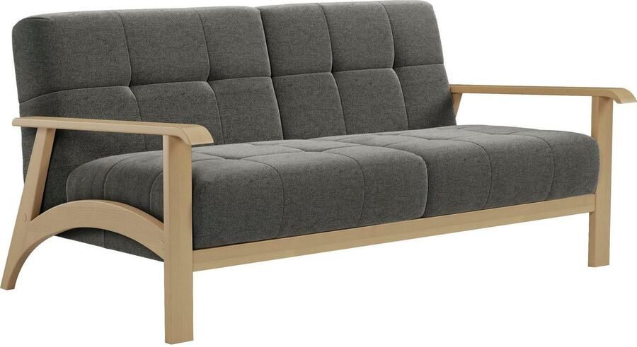 Sit&more 2 5-zitsbank Billund Armleuningen van natuurlijk beukenhout verschillende bekledingen en kleuren - Foto 4
