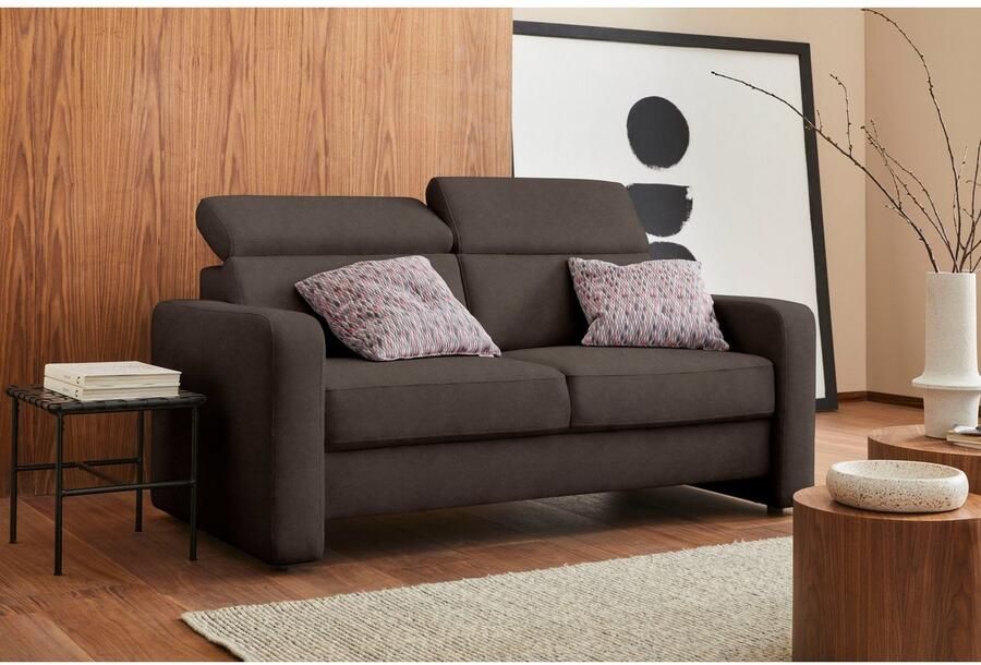 Sit&more 2 5-zitsbank Bologna met verstelbare hoofdsteun en binnenvering - Foto 4