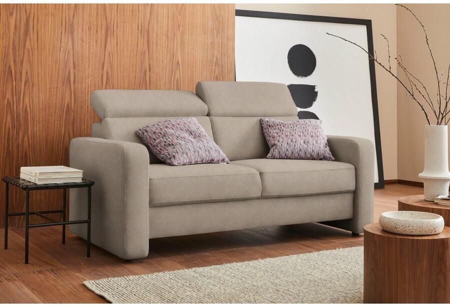 Sit&more 2 5-zitsbank Bologna met verstelbare hoofdsteun en binnenvering - Foto 4