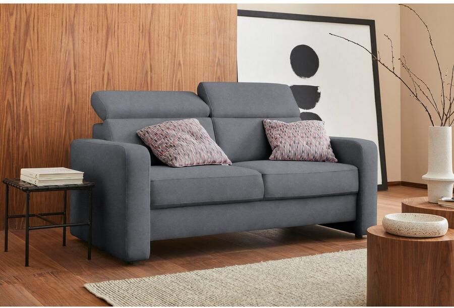 Sit&more 2 5-zitsbank Bologna met verstelbare hoofdsteun en binnenvering - Foto 4