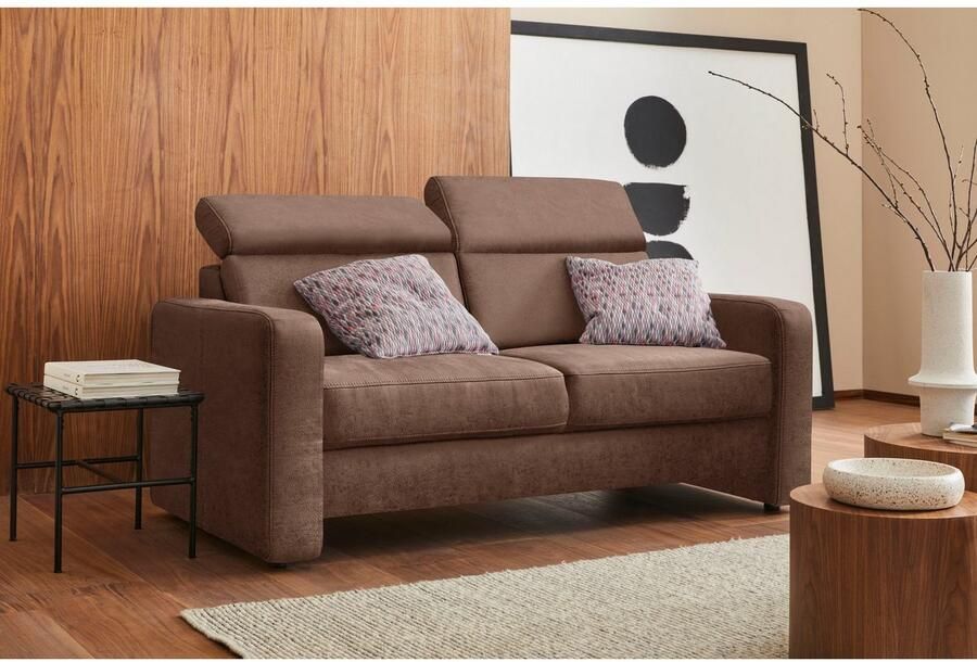 Sit&more 2 5-zitsbank Bologna met verstelbare hoofdsteun en binnenvering - Foto 4