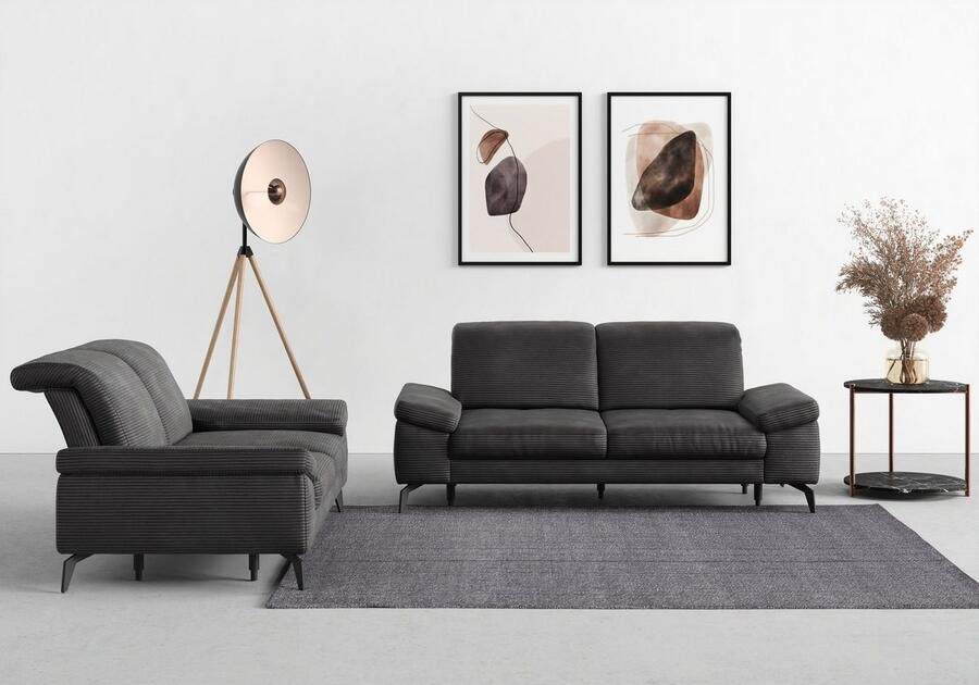 Sit&more 2 5-zitsbank Cabana Breedte 211 cm met of zonder zitdiepte en hoofdeinde - Foto 5