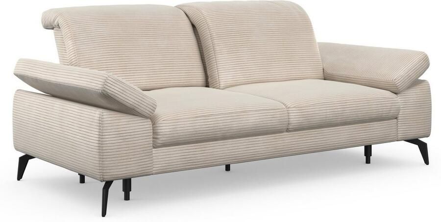 Sit&more 2 5-zitsbank Cabana Breedte 211 cm met of zonder zitdiepte en hoofdeinde - Foto 8