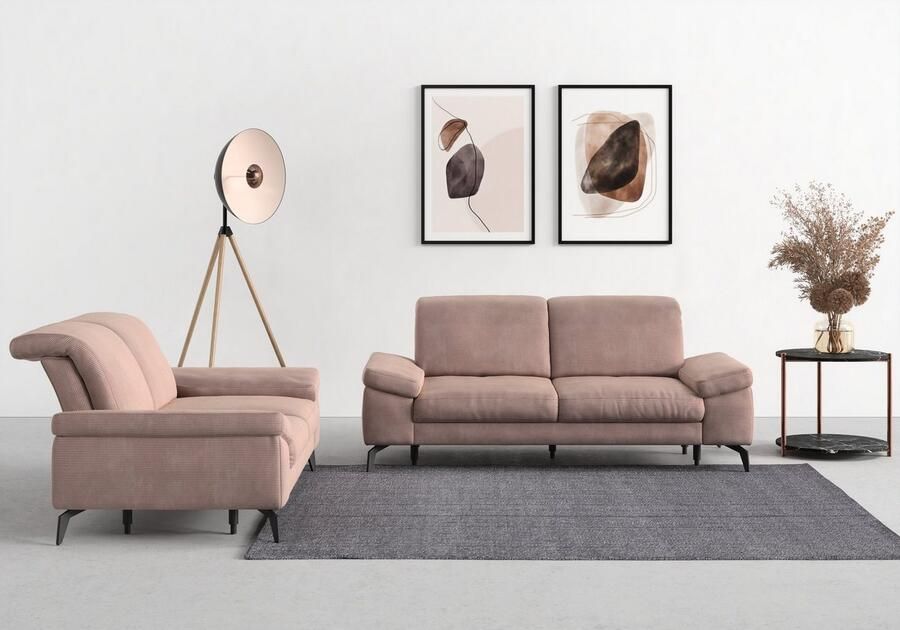 Sit&more 2 5-zitsbank Cabana Breedte 211 cm met of zonder zitdiepte en hoofdeinde - Foto 4