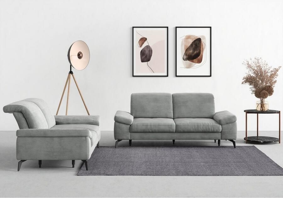 Sit&more 2-zitsbank Cabana Breedte 191 cm naar keuze met zitdiepte en hoofdeinde - Foto 4
