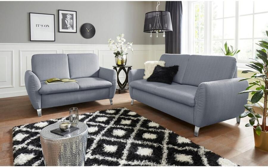 Sit&more 2 5-zitsbank Daytona met binnenvering en een hoofdsteun - Foto 3