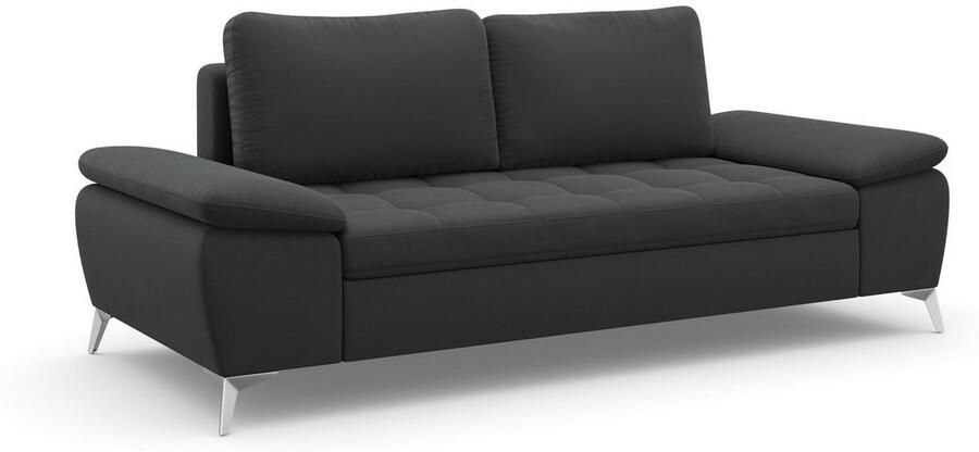 Sit&more 2 5-zitsbank Latigo met hoogwaardige metalen voetjes - Foto 7