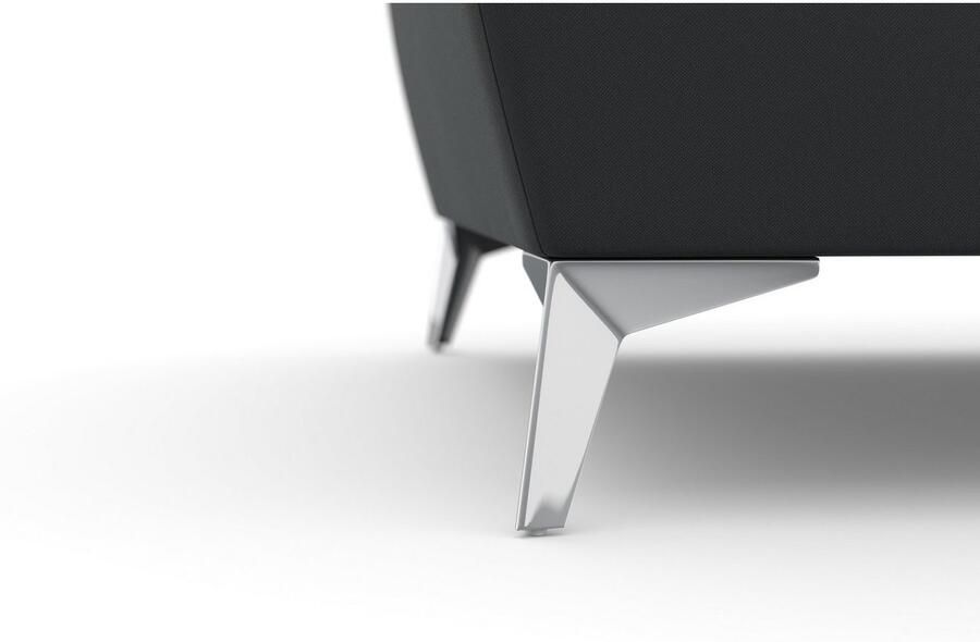 Sit&more 2 5-zitsbank Latigo met hoogwaardige metalen voetjes - Foto 5