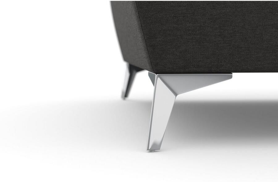 Sit&more 2 5-zitsbank Latigo met hoogwaardige metalen voetjes - Foto 5