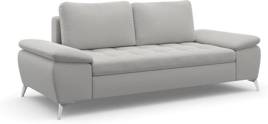 Sit&more 2 5-zitsbank Latigo met hoogwaardige metalen voetjes - Foto 7