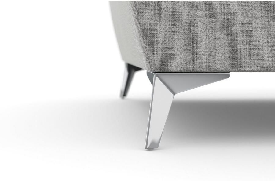 Sit&more 2 5-zitsbank Latigo met hoogwaardige metalen voetjes - Foto 5