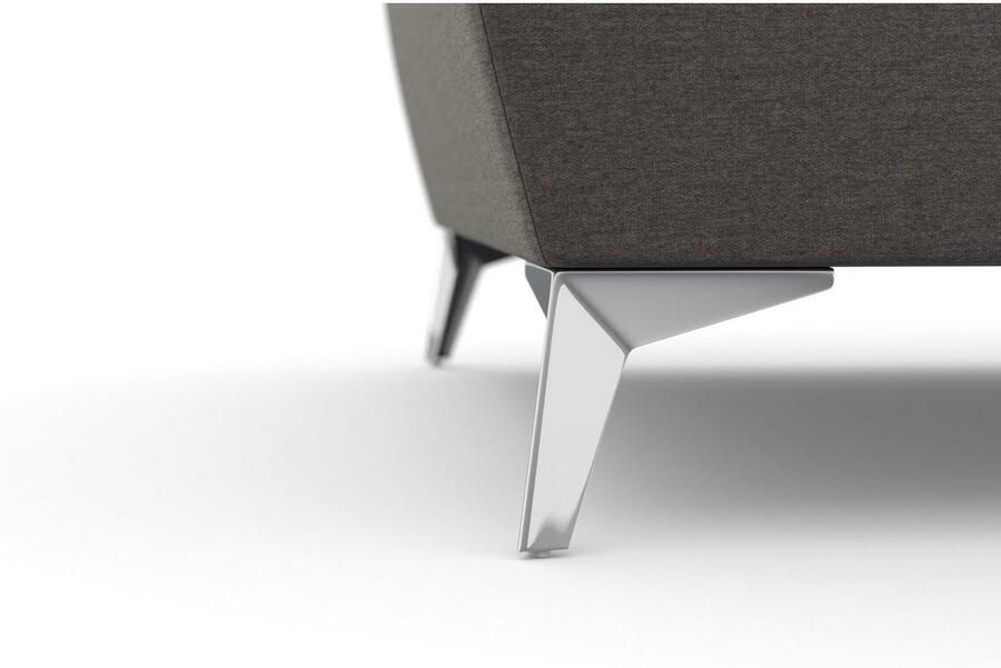 Sit&more 2 5-zitsbank Latigo met hoogwaardige metalen voetjes - Foto 4