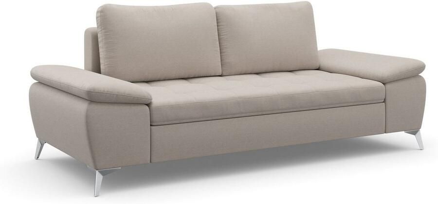 Sit&more 2 5-zitsbank Latigo met hoogwaardige metalen voetjes - Foto 7