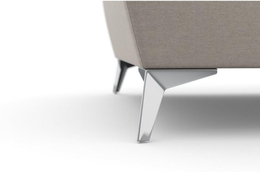 Sit&more 2 5-zitsbank Latigo met hoogwaardige metalen voetjes - Foto 5