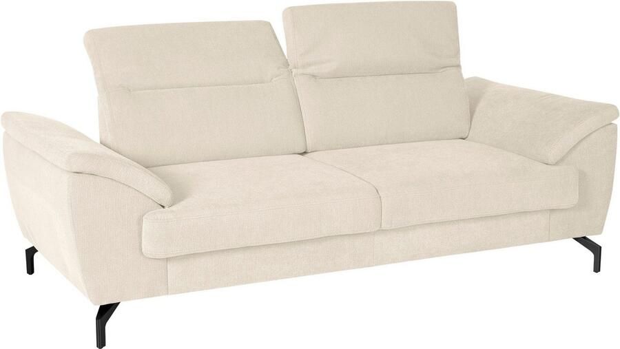 Sit&more 2 5-zitsbank Percy 15 cm poothoogte zitdiepteverstelling naar keuze verstelbare hoofdsteun - Foto 6