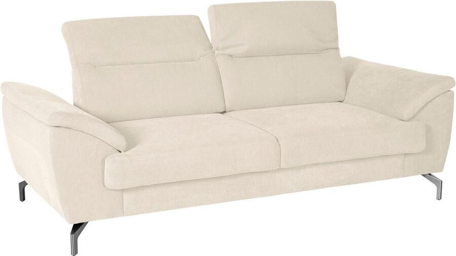 Sit&more 2 5-zitsbank Percy 15 cm poothoogte zitdiepteverstelling naar keuze verstelbare hoofdsteun - Foto 6