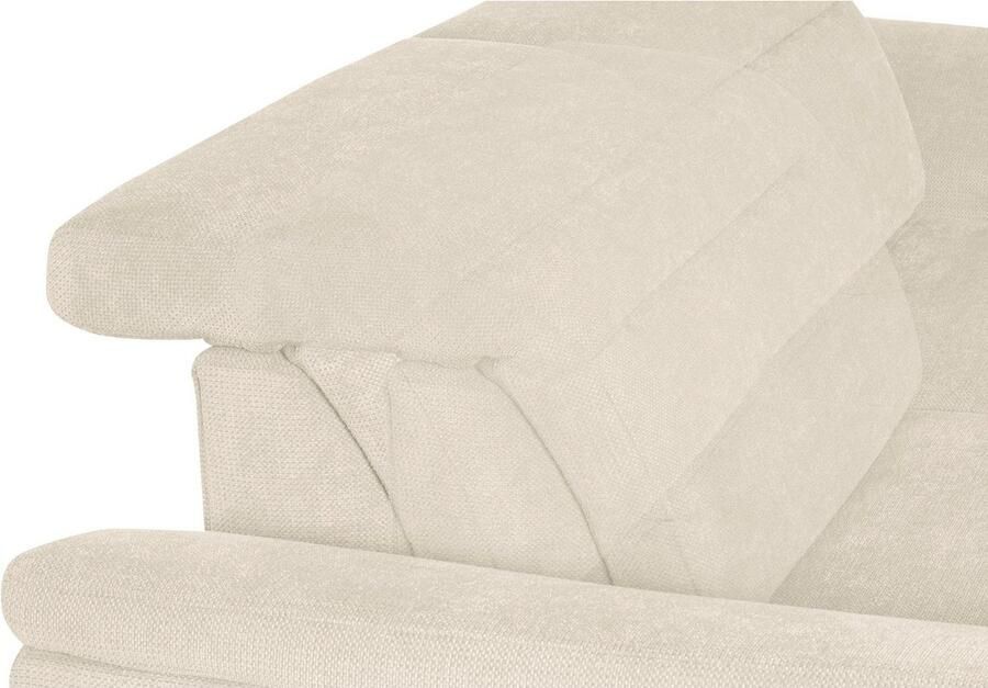 Sit&more 2 5-zitsbank Percy 12 cm poothoogte zitdiepteverstelling naar keuze verstelbare hoofdsteun - Foto 3