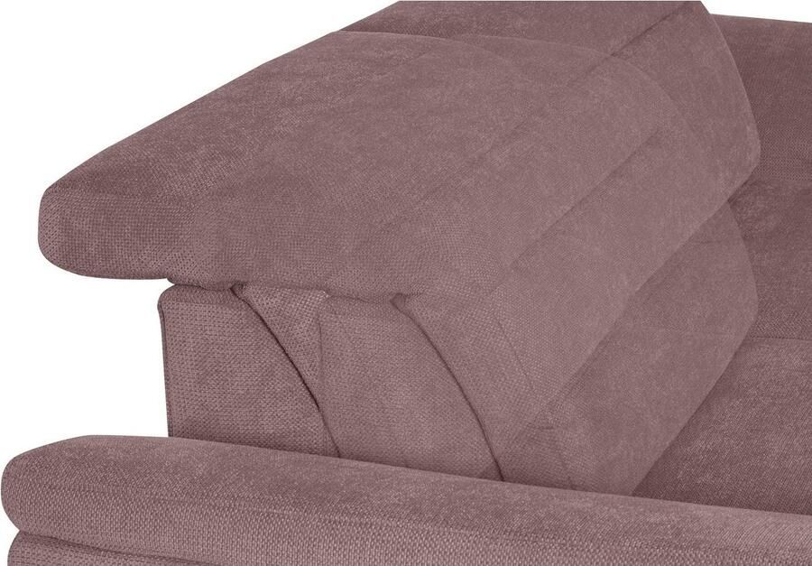 Sit&more 2 5-zitsbank Percy 15 cm poothoogte zitdiepteverstelling naar keuze verstelbare hoofdsteun - Foto 3