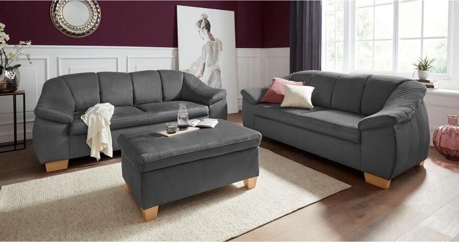 Sit&more 2 5-zitsbank SANTO met binnenvering - Foto 4