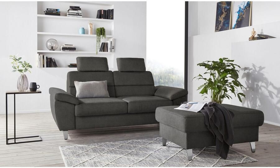 Sit&more 2 5-zitsbank Sorano Breedte 188 cm - Foto 4