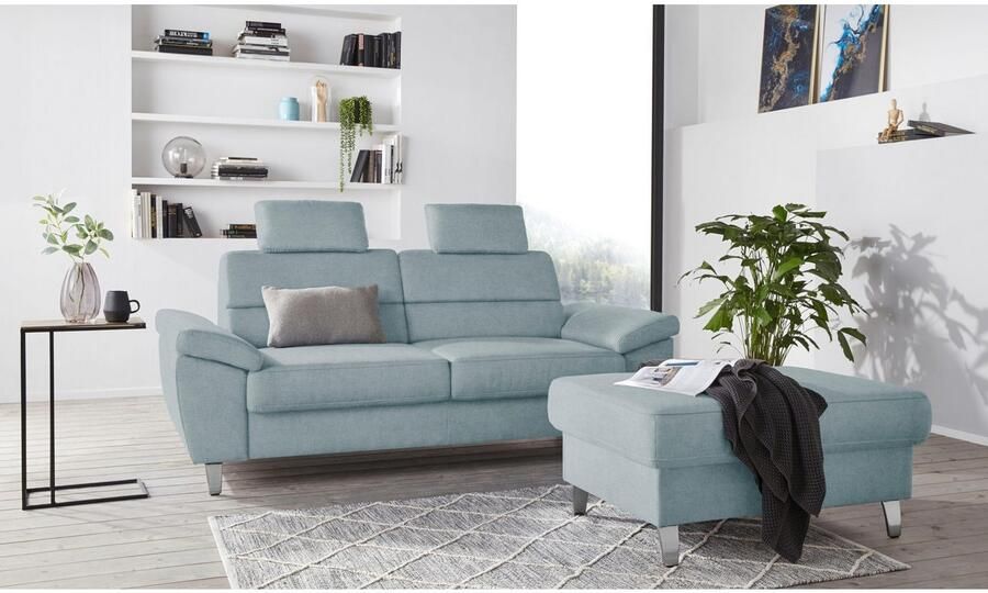 Sit&more 2 5-zitsbank Sorano Breedte 208 cm - Foto 3