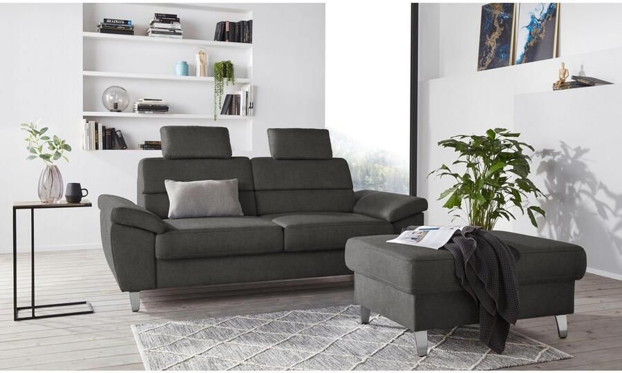 Sit&more 2 5-zitsbank Sorano Breedte 208 cm - Foto 3