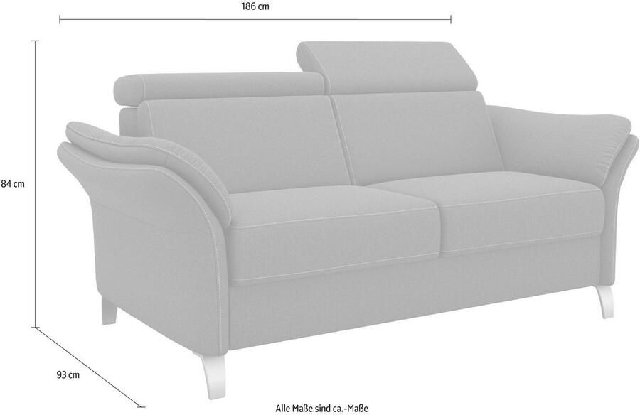 Sit&more 2 5-zitsbank Vincenzo - Foto 3