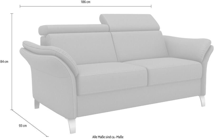 Sit&more 2 5-zitsbank Vincenzo - Foto 3