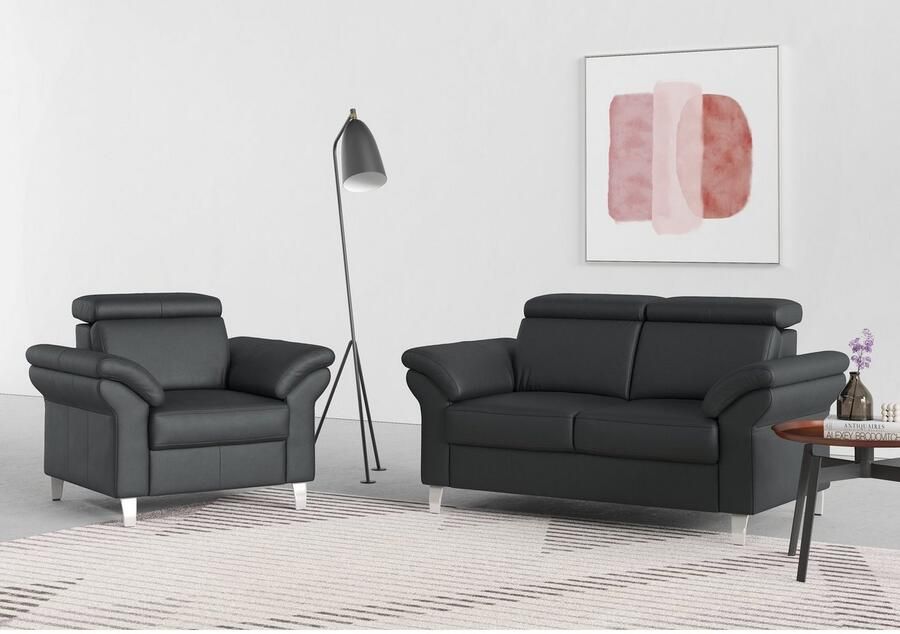 Sit&more 2-zitsbank Arngast met binnenvering en verstelbare hoofdsteun - Foto 4