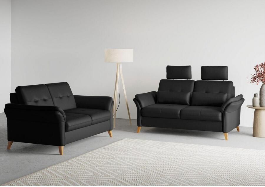 Sit&more 2-zitsbank Göteborg inclusief zitdiepteverstelling en binnenvering - Foto 4